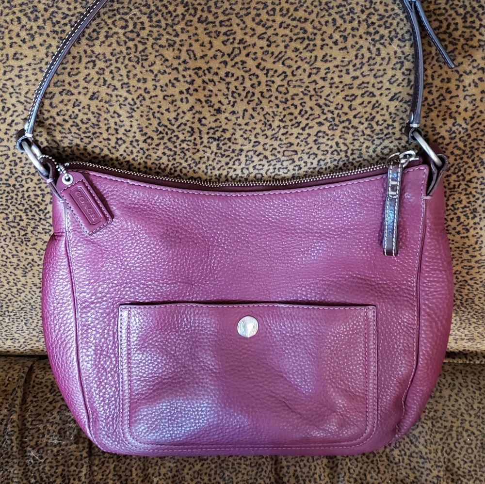 Coach pebble hobo